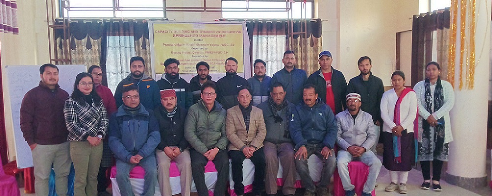 Training Programme for Watershed Management Directorate, Uttarakhand on Springshed Management