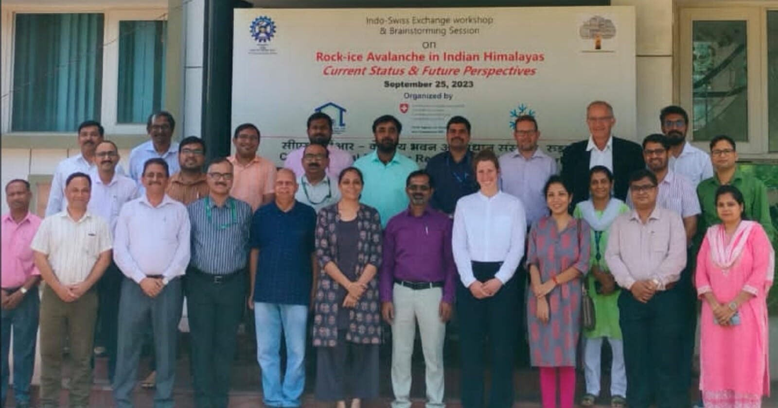 WSL/SLF mission on thermomechanical modelling of ice-rock avalanche in Uttarakhand