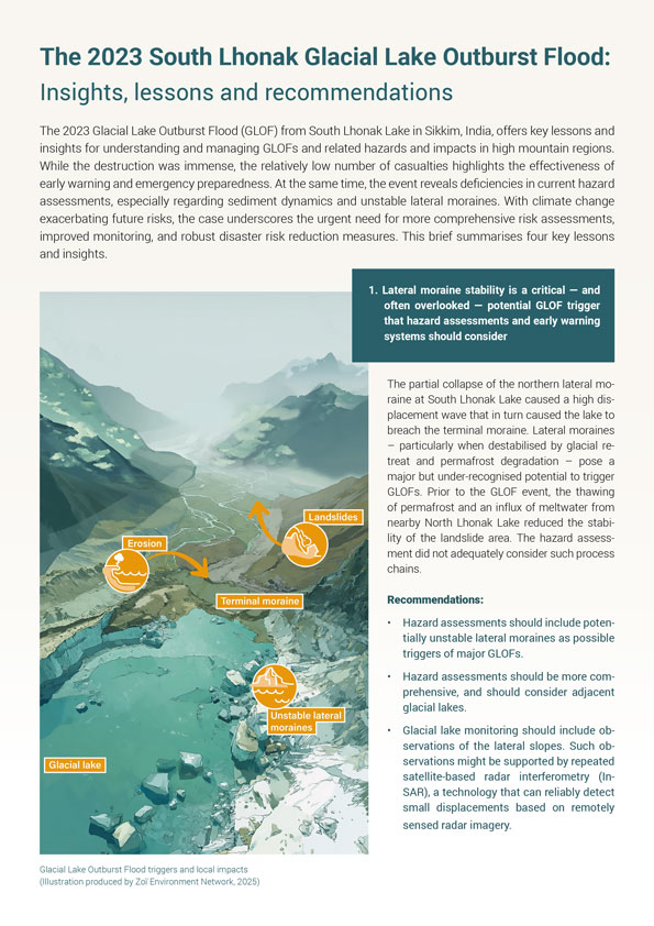 The 2023 South Lhonak Glacial Lake Outburst Flood(2023)